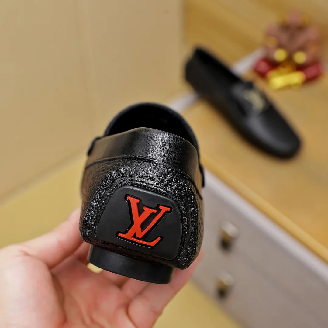Men's shoes 💰360 💰 LV Louis Vuitton's top-quality Peaches men's shoes 💯Original copy of the official website, the upper is made of imported official website 1:1 material ❌Italian 🇮🇹 cowhide surface, imported pigskin lining. It’s definitely not made with ordinary craftsmanship, it’s the model used by celebrities! The factory’s craftsmanship is designed to create the most perfect shoes for trendy men! Colors available! 38-45 yards